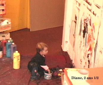 Diane, 2 ans 1/2