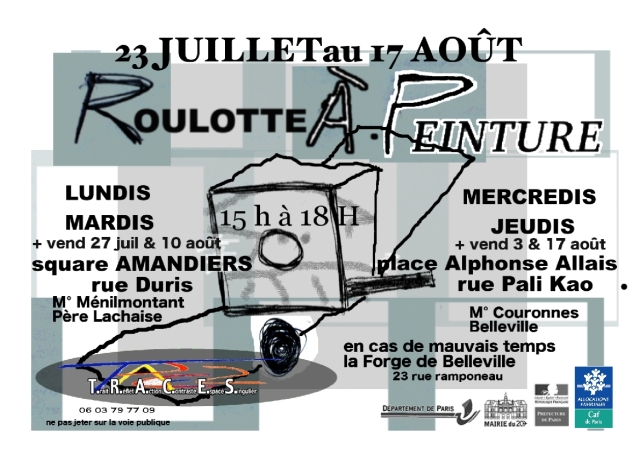 Roulotte À Peinture